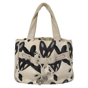 Chanel Canvas Tote Bag White